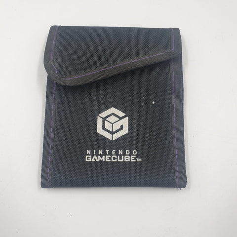 Nintendo Gamecube Game Disc Travel Carry Case Wallet Black 17m4