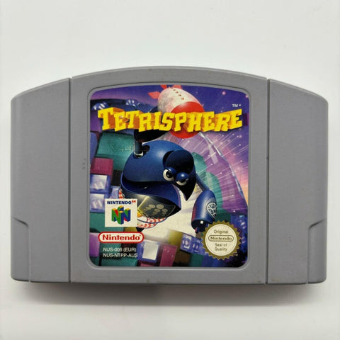 Tetrisphere Nintendo 64 N64 Game Cartridge PAL 17m4