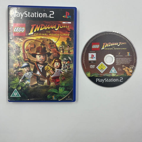 Lego Indiana Jones Original Adventures PS2 Playstation 2 Game PAL 17m4