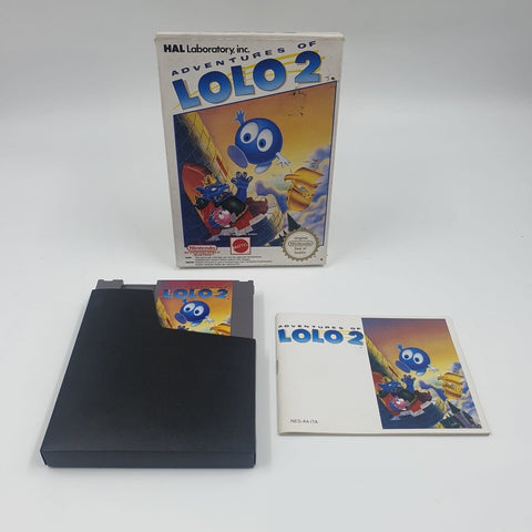 Lolo 2 Nintendo Entertainment System NES Game PAL Boxed Complete 17m4