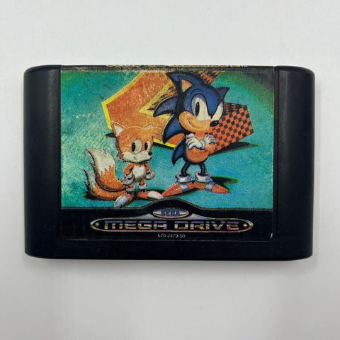 Sonic The Hedgehog 2 Sega Mega Drive Game Cartridge PAL 17m4