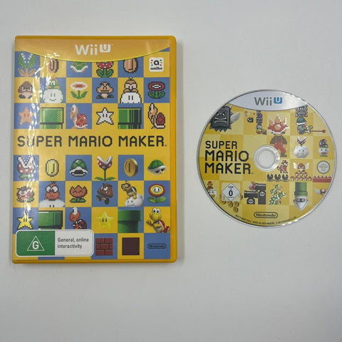 Super Mario Maker Nintendo Wii U Game PAL 17m4