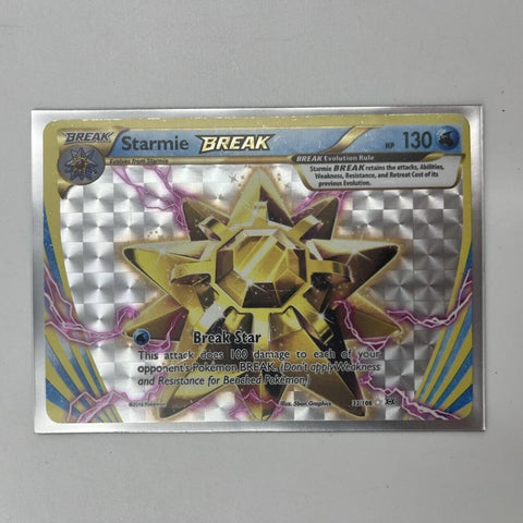 Starmie Break Pokemon Card 32/108 Evolutions 17m4