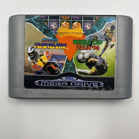 Super Hang On/World Cup/Column Sega Mega Drive Game Cartridge PAL 17m4