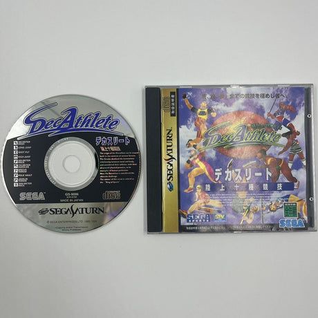 Decathlete Sega Saturn Game NTSC-J