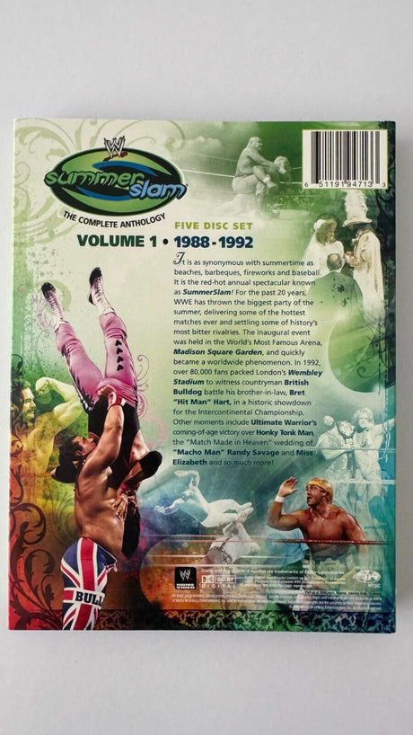 WWE Summerslam Anthology Volume 1 DVD