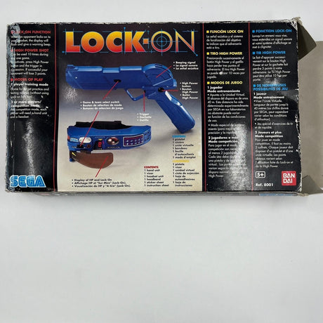 Sega Lock-On Light Gun Boxed