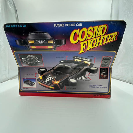 Vintage Cosmo Fighter Future Police Car Toy