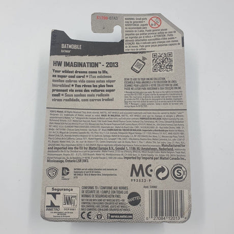 Hot Wheels The Batman Batmobile 2013
