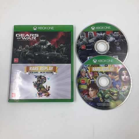 Gears of War Ultimate Edition & Rare Replay Xbox one Game PAL 17m4