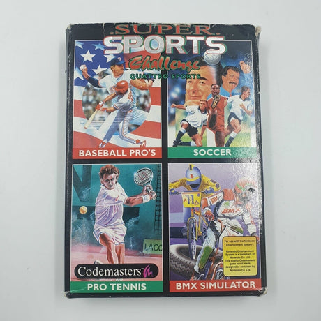Super Sports Challenge Quattro Sports Nintendo NES Game Boxed Complete
