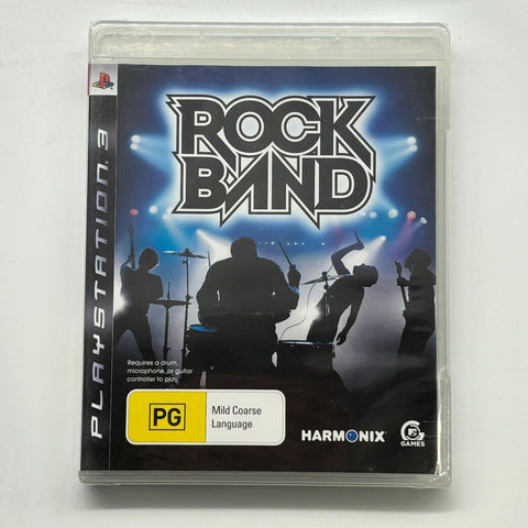 Rock Band PS3 Playstation 3 Game Brand New SEALED 17m4