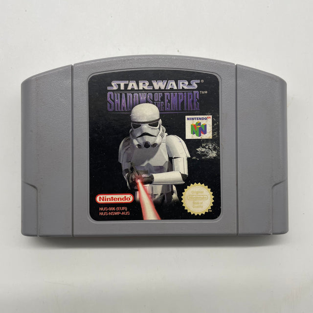 Star Wars Shadows Of The Empire Nintendo 64 N64 Game Cartridge PAL