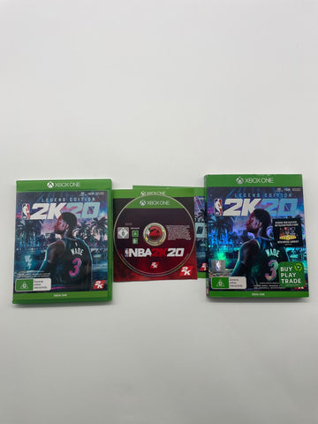NBA 2K20 Legend Edition Xbox One Game Boxed + Manual 05A4