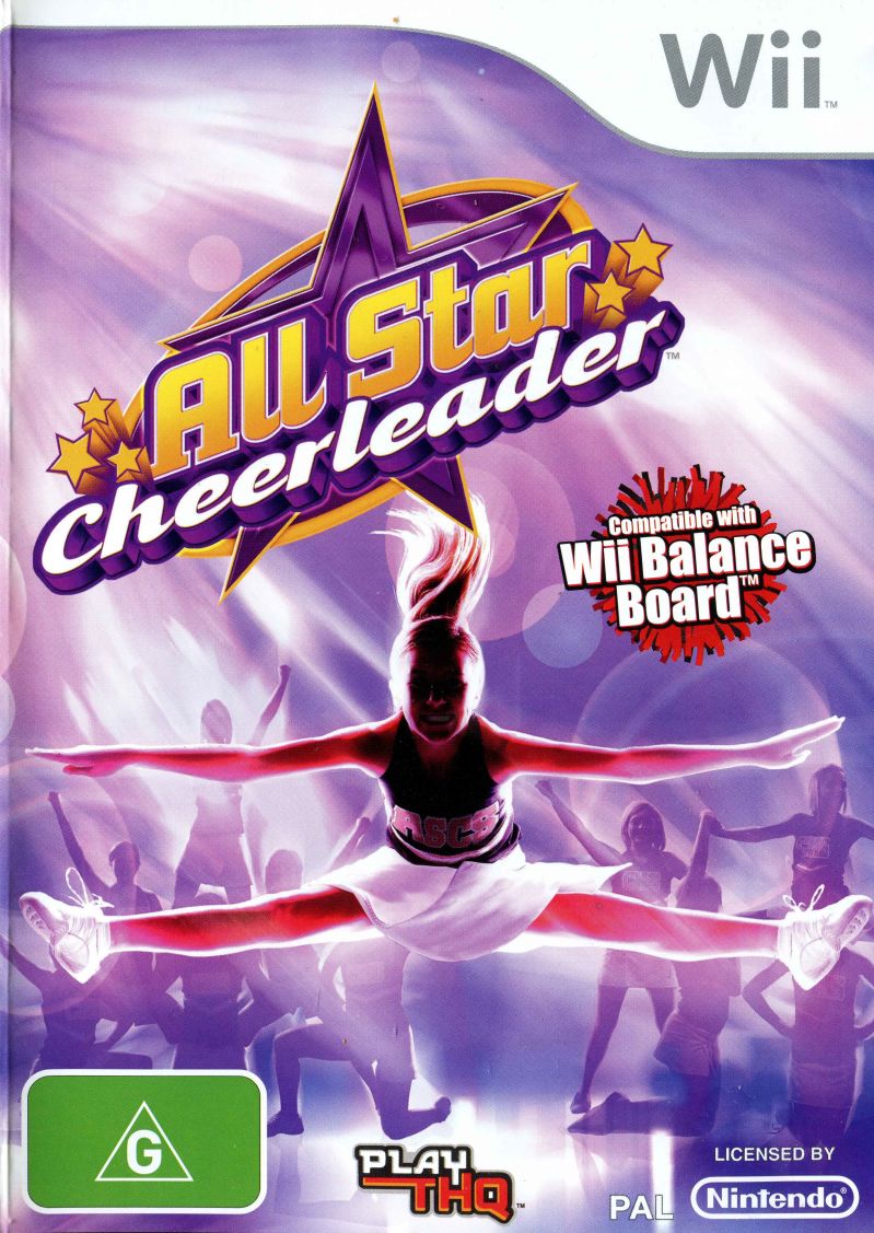 All Star Cheer Squad Nintendo Wii Game PAL Nintendo Wii Game