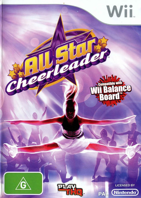 All Star Cheer Squad Nintendo Wii Game PAL Nintendo Wii Game