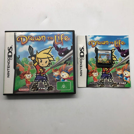 Drawn to Life Nintendo DS Game + Manual 25AU4