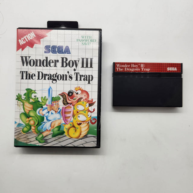 Wonder Boy 3 The Dragon's Trap Sega Master System Game PAL