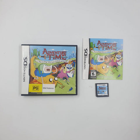 Adventure Time Hey Ice King Why'd You Steal Our Garbage Nintendo DS Game + Manual 05A4