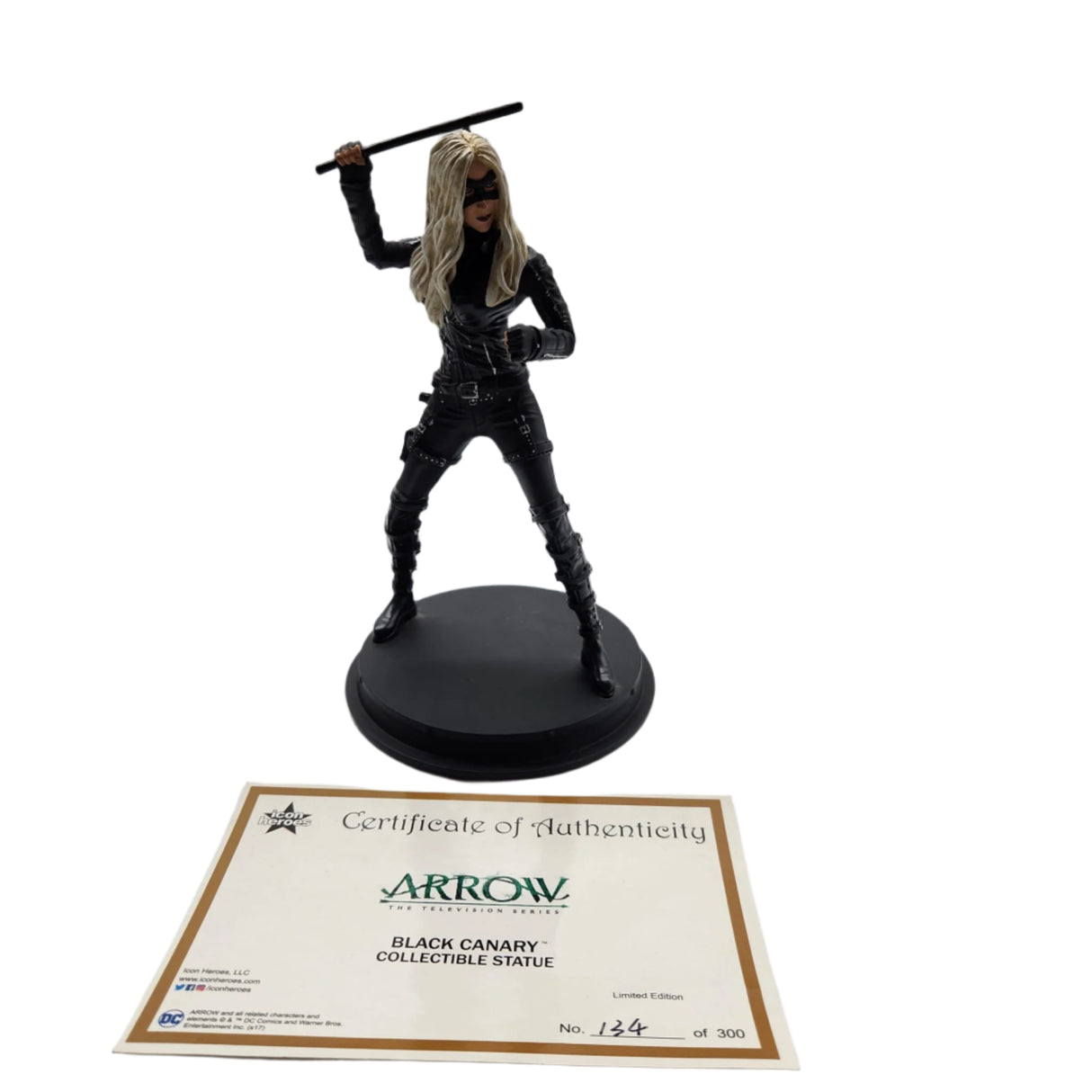 Black Canary Arrow Collectible Statue Action Figure