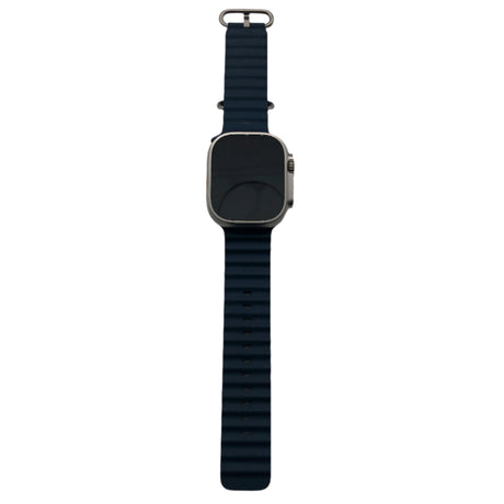 Apple Watch Ultra 49mm Titanium Case with Midnight Ocean Band And Charger 25AU4
