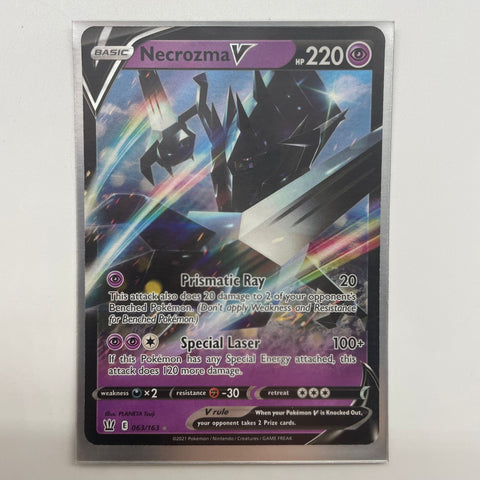 Necrozma V Pokemon Card 063/163 Battle Styles 05A4