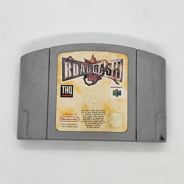 Road Rash 64 Nintendo 64 N64 Game Cartridge PAL