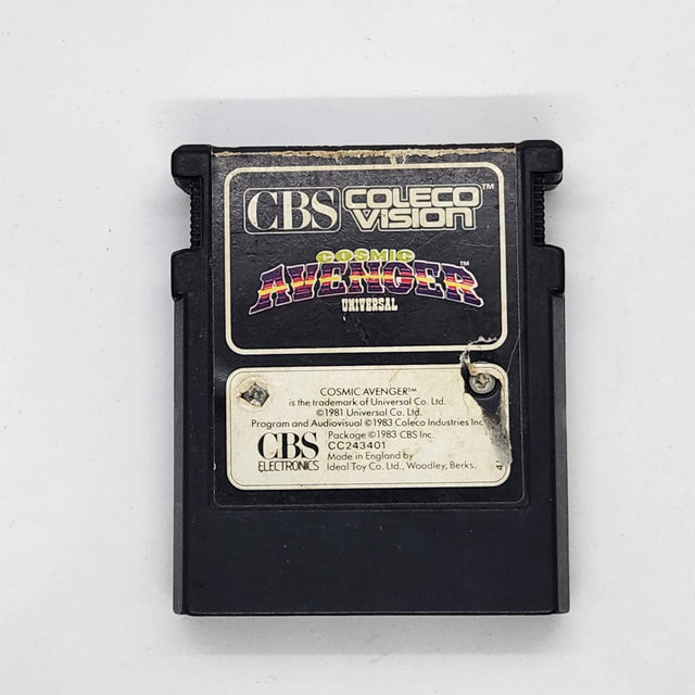 Cosmic Avenger Coleco Vision Game Cartridge