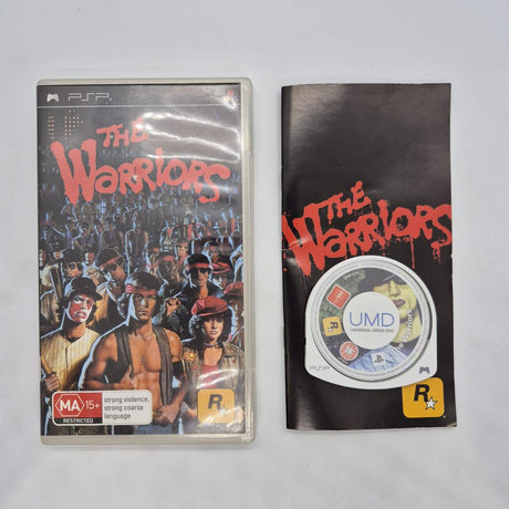 The Warriors PSP Playstation Portable Game+ Manual