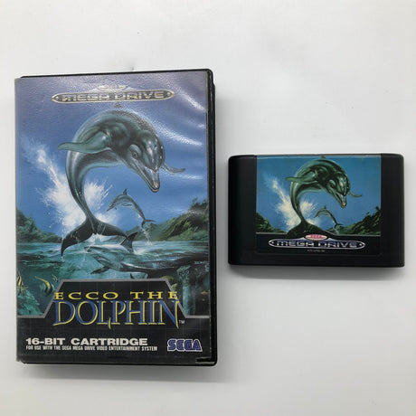 Ecco The Dolphin Sega Mega Drive Game PAL