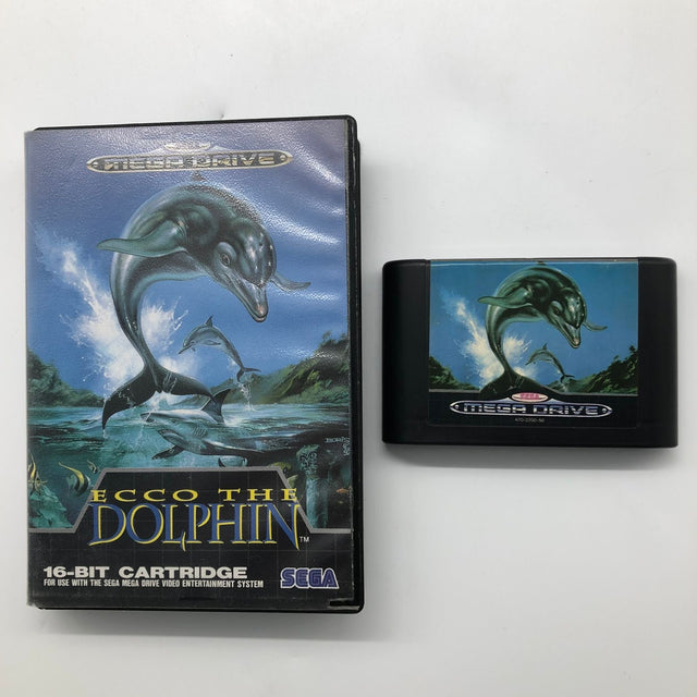Ecco The Dolphin Sega Mega Drive Game PAL