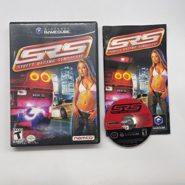 SRS Street Racing Syndicate Nintendo Gamecube Game + Manual PAL - Trippy Trades 