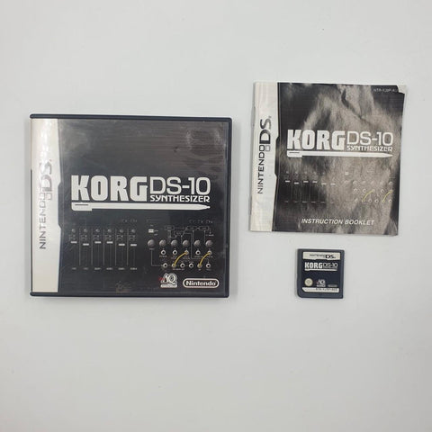 Korg DS-10 Synthesizer English Nintendo DS Game + Manual 05A4