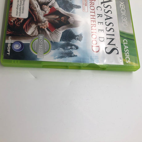 Assassins Creed Brotherhood Xbox 360 Game + Manual PAL