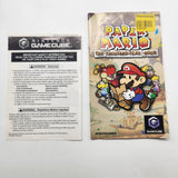 Paper Mario - The Thousand Year Door Nintendo Gamecube Game + Manual PAL
