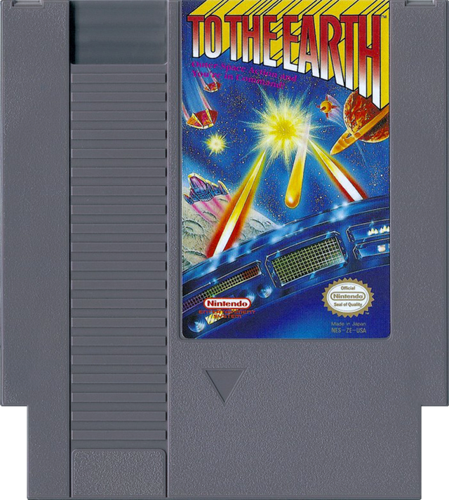 To the Earth Nintendo Entertainment System NES Game Cartridge PAL-Trippy Trades