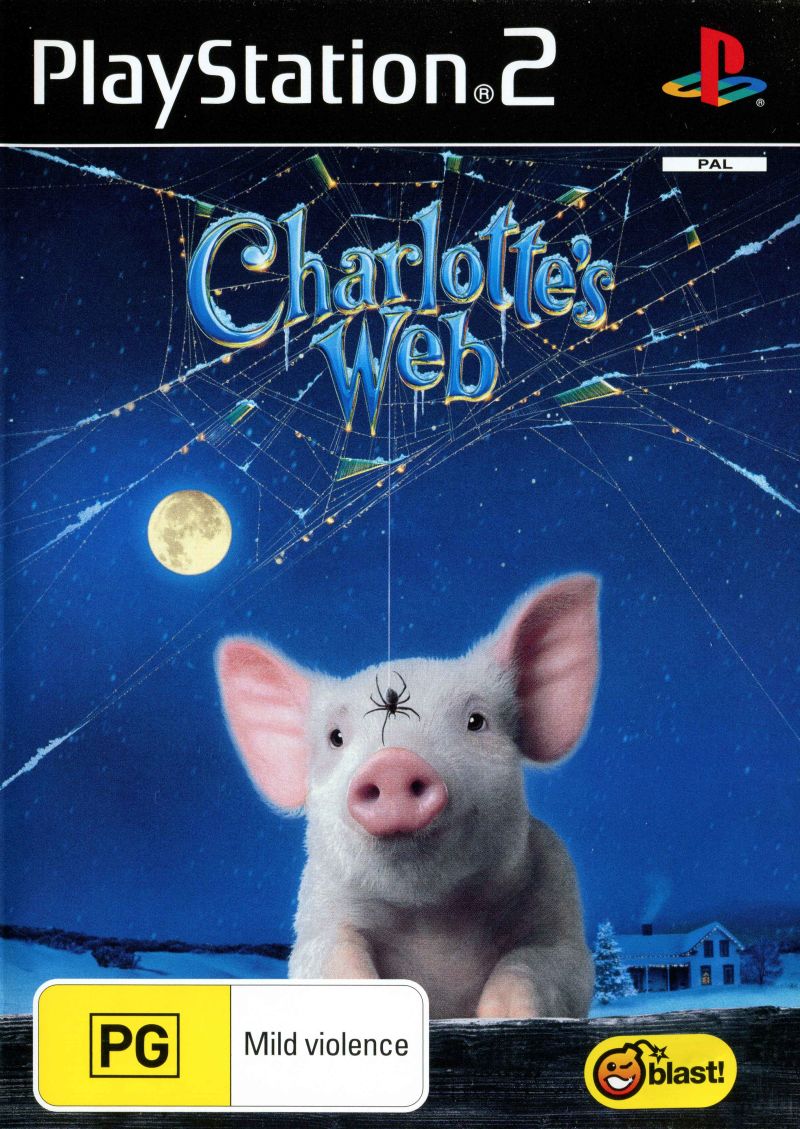 Charlotte's Web Playstation 2 PS2 Game PAL