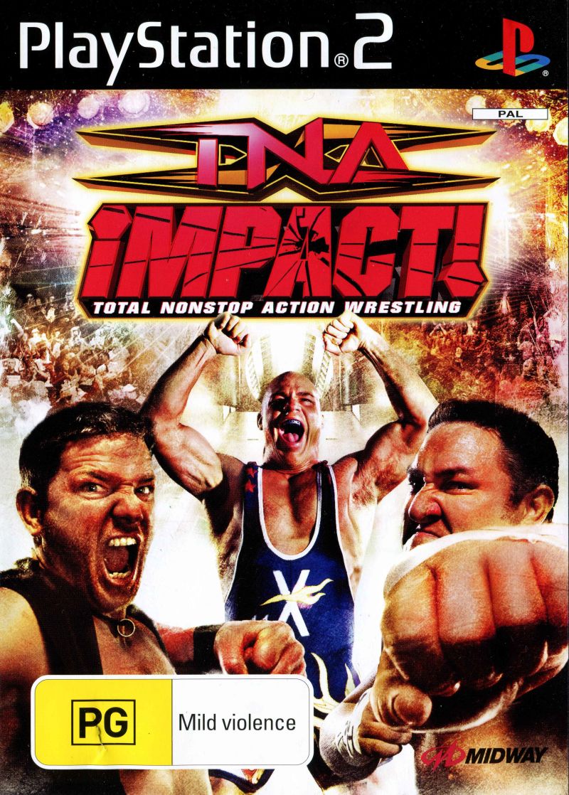 TNA iMPACT! Total Nonstop Action Wrestling Playstation 2 PS2 Game PAL