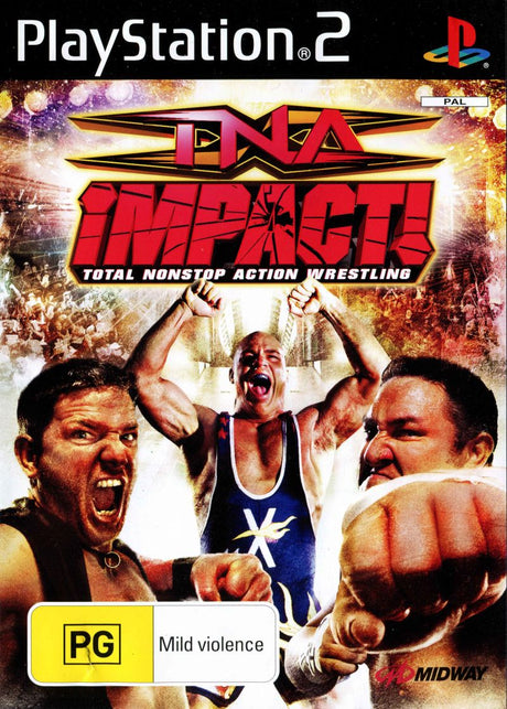 TNA iMPACT! Total Nonstop Action Wrestling Playstation 2 PS2 Game PAL