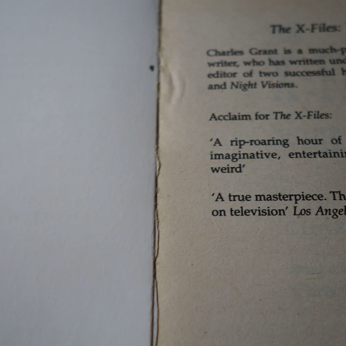 The X-files Whirlwind by Charles L. Grant Paperback