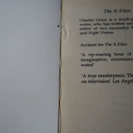 The X-files Whirlwind by Charles L. Grant Paperback