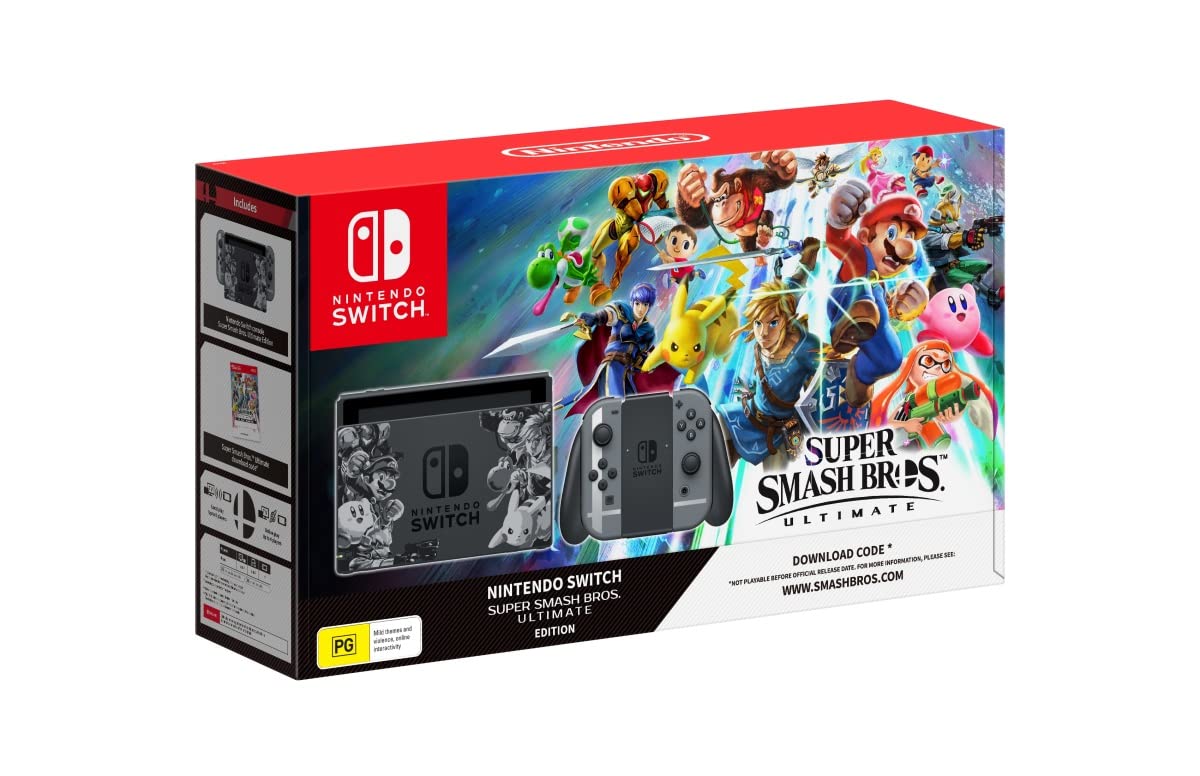 Nintendo Switch Super Smash Bros. Ultimate Edition Boxed Console