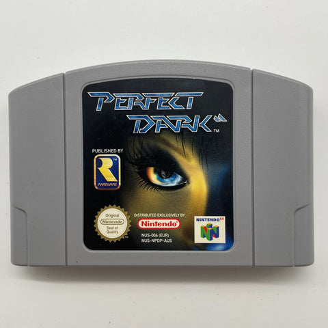 Perfect Dark Nintendo 64 N64 Game Cartridge PAL 05A4