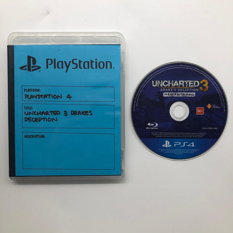 Uncharted 3 Drake’s Deception Remastered PS4 Playstation 4 Game
