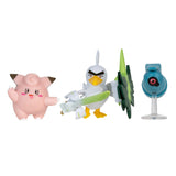 Pokemon Battle Figure Set-Piepi, Tanhel, Leek Zelot
