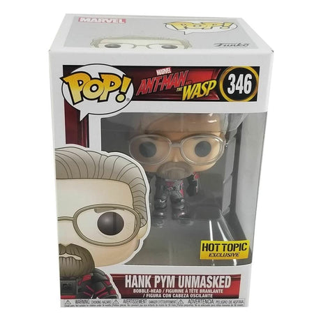 Ant-Man and The Wasp Hank Pym Unmasked #346 Funko Pop Vinyl Figure