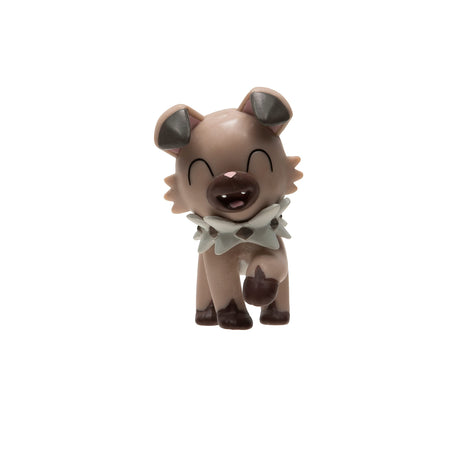 Pokémon Surprise Attack Game Rockruff & Poke Ball / Rowlet & Repeat Ball Toy