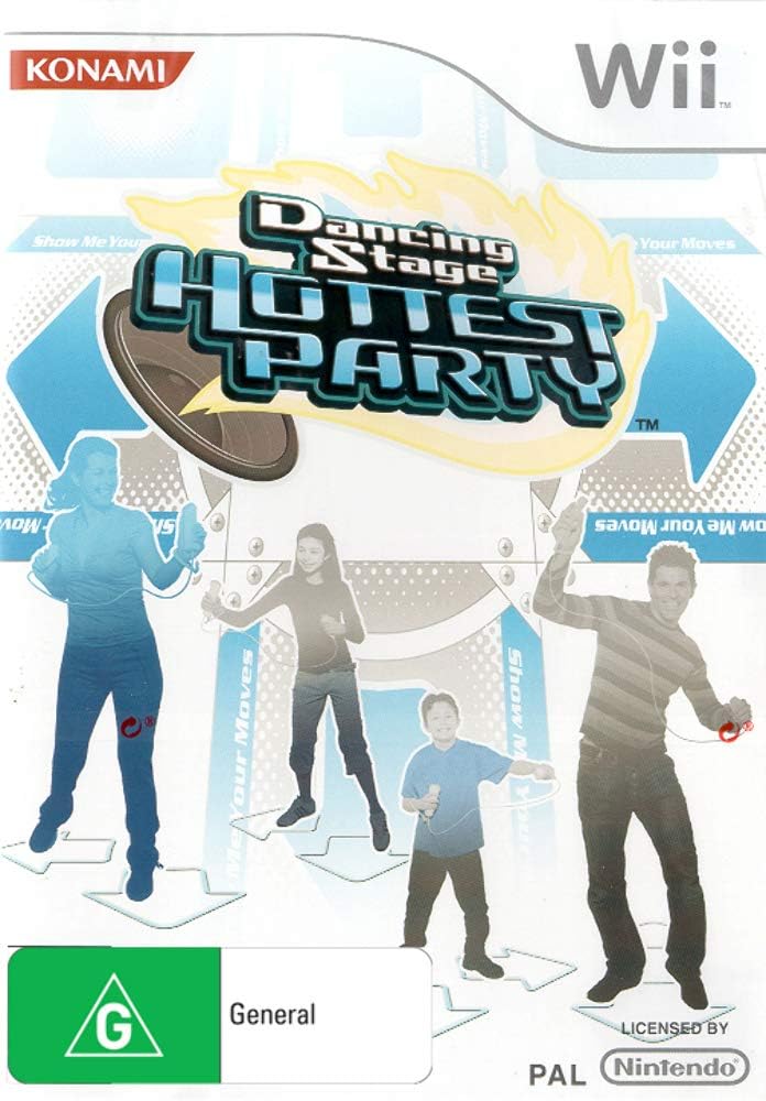 Dancing Stage: Hottest Party Nintendo Wii Game PAL