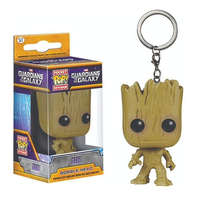 Guardians of the Galaxy Dancing Groot Pop Vinyl Figure Keychain