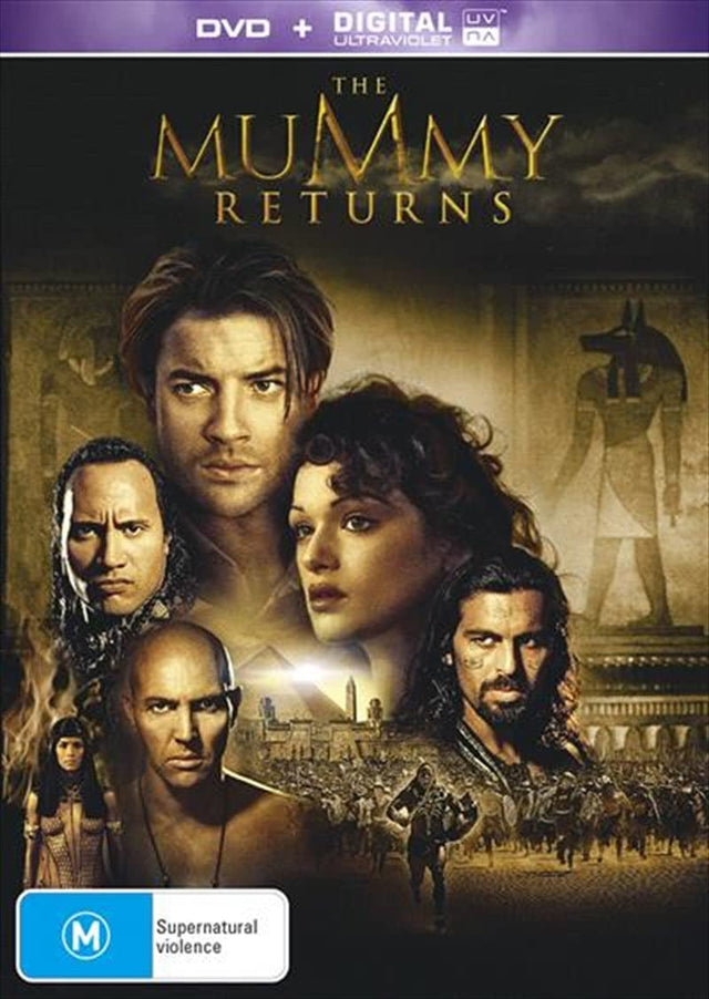 The Mummy Returns DVD